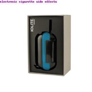 electronic cigarette side effects