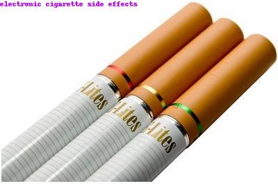 electronic cigarette side effects